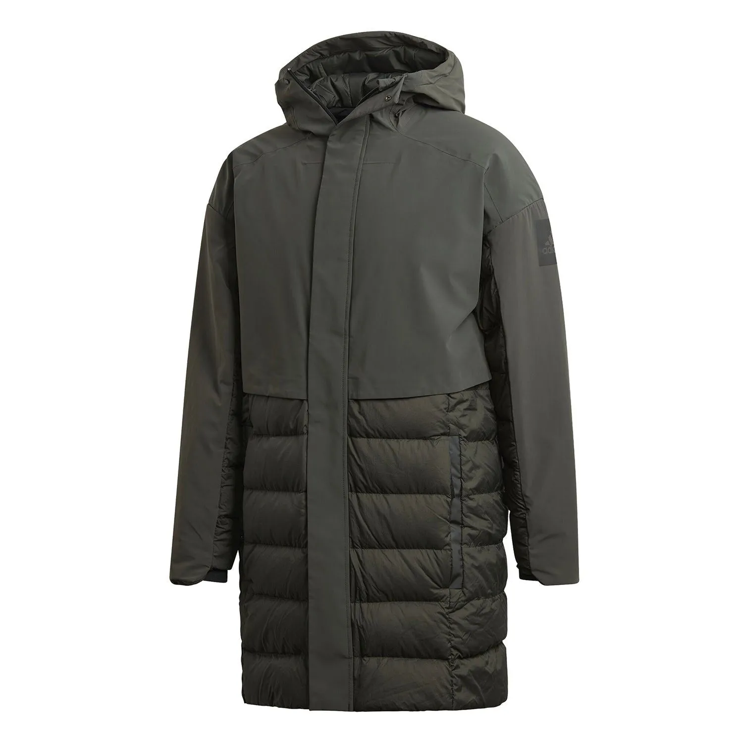 adidas MYSHELTER Climaheat Parka Down Jacket - Green