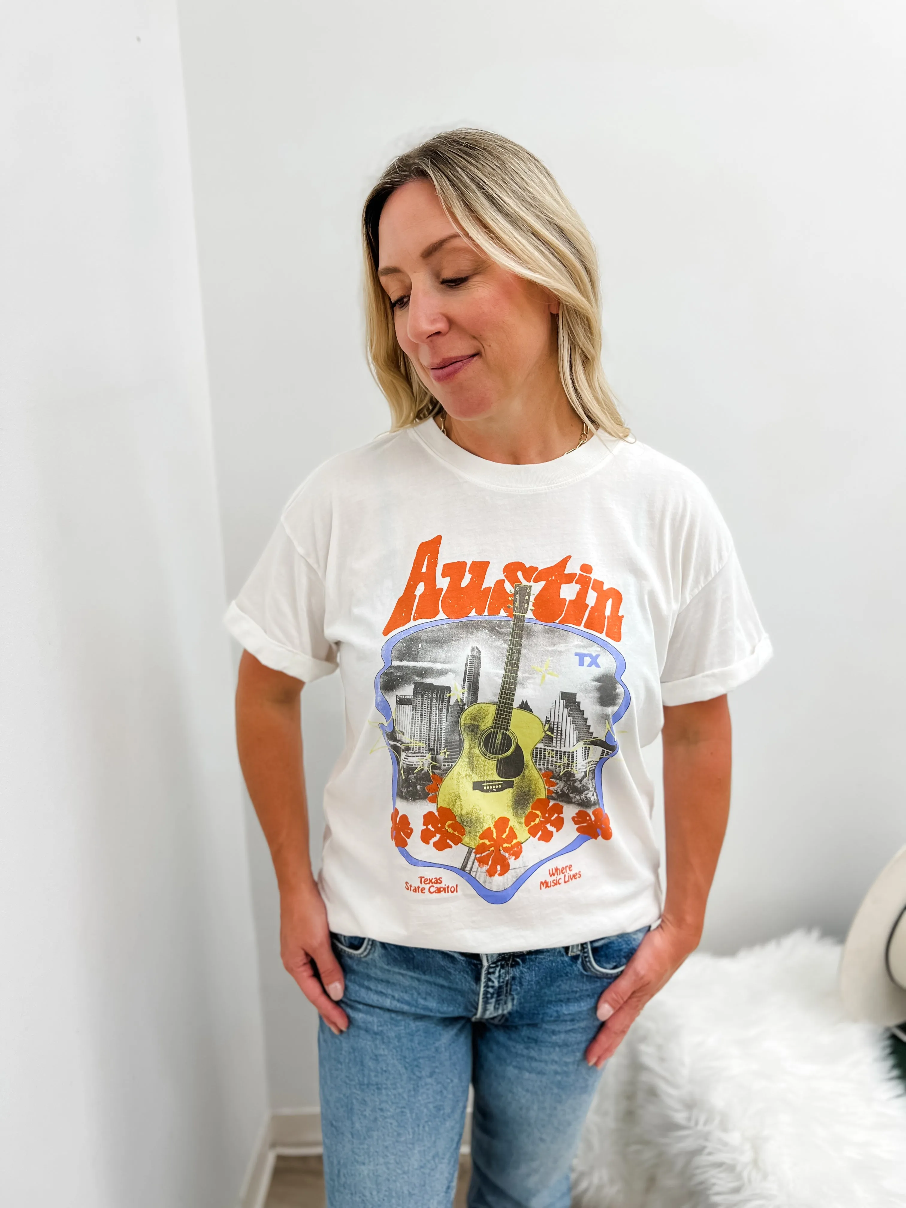 Austin Boyfriend Tee