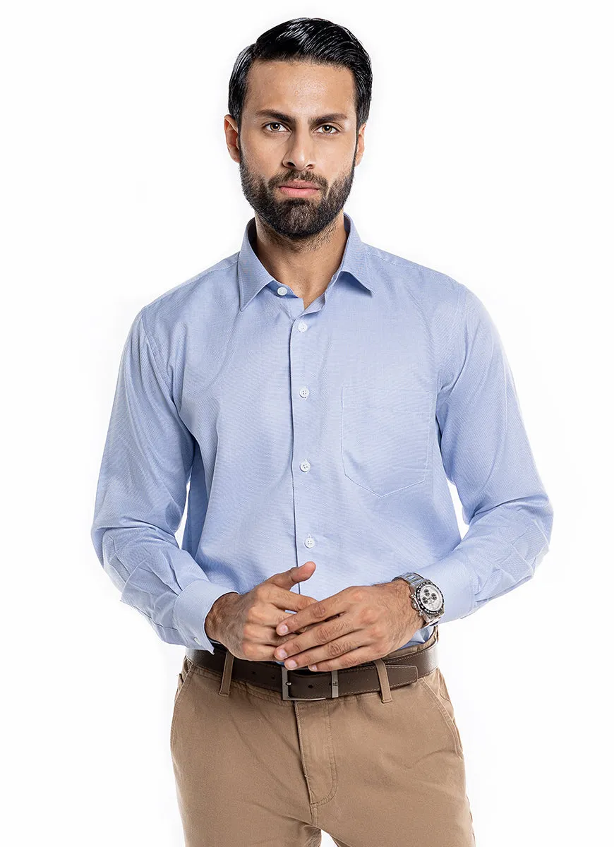 Awning Design, English Blue, Charlie Formal Shirt