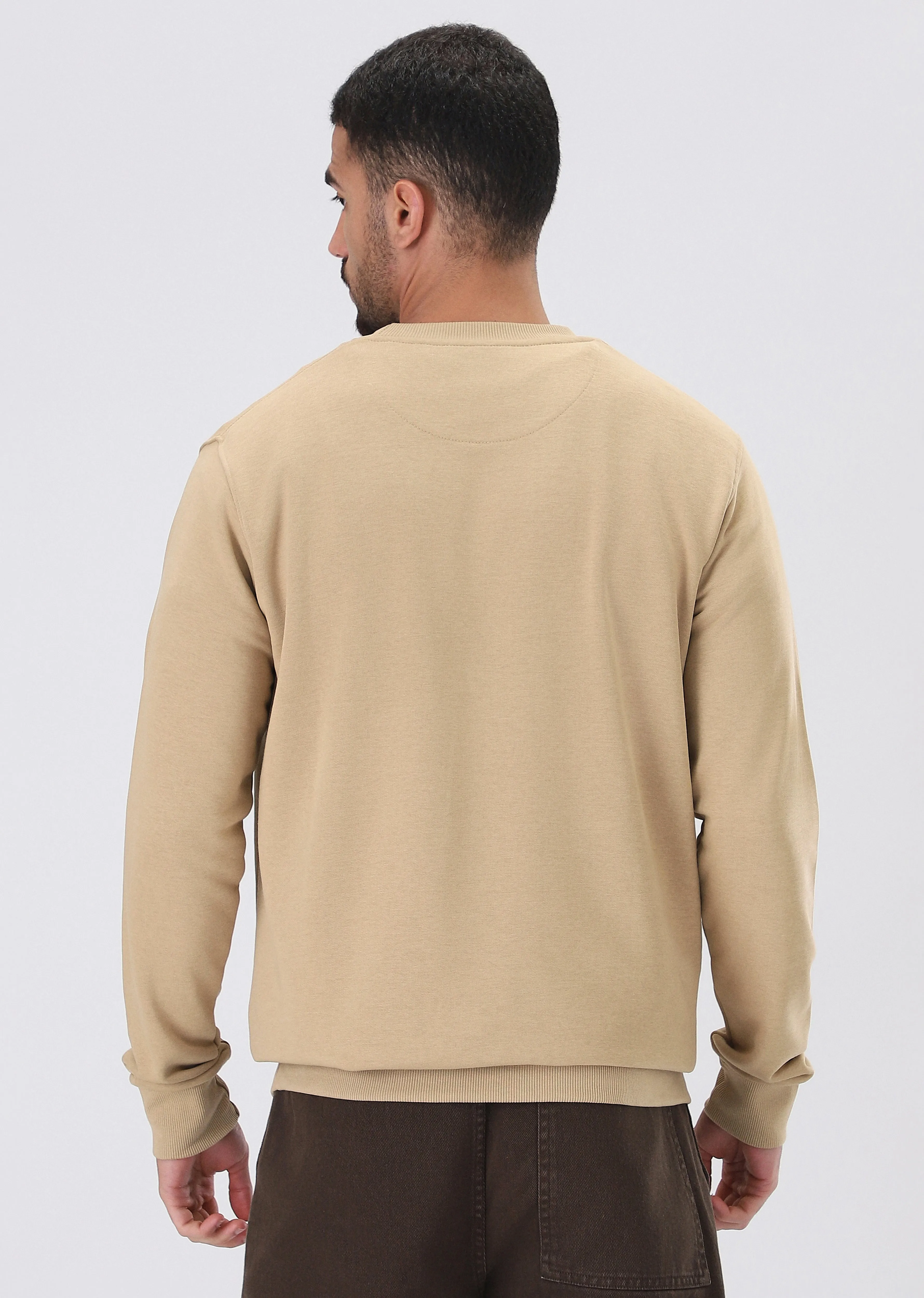 Beige Sweatshirt