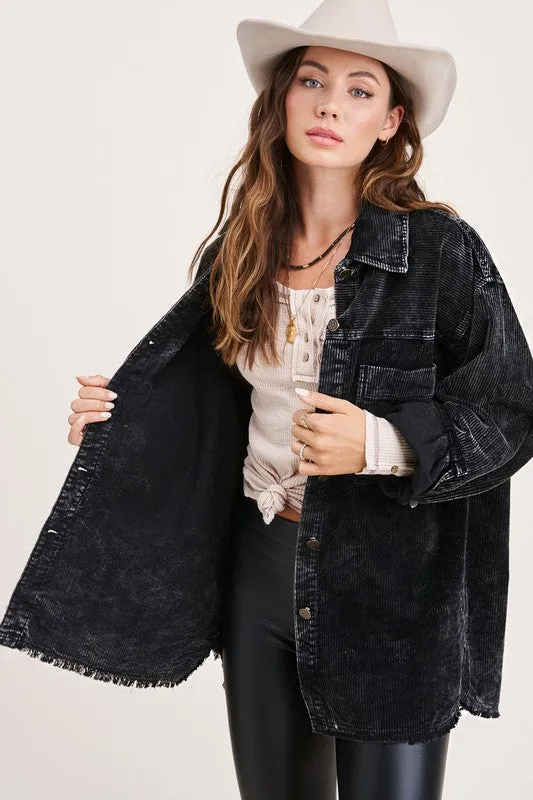 Black Washed Jacket