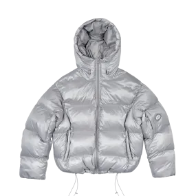 Broken Planet Puffer Jacket 'Silver'