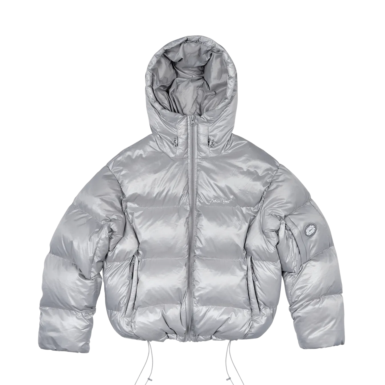 Broken Planet Puffer Jacket 'Silver'