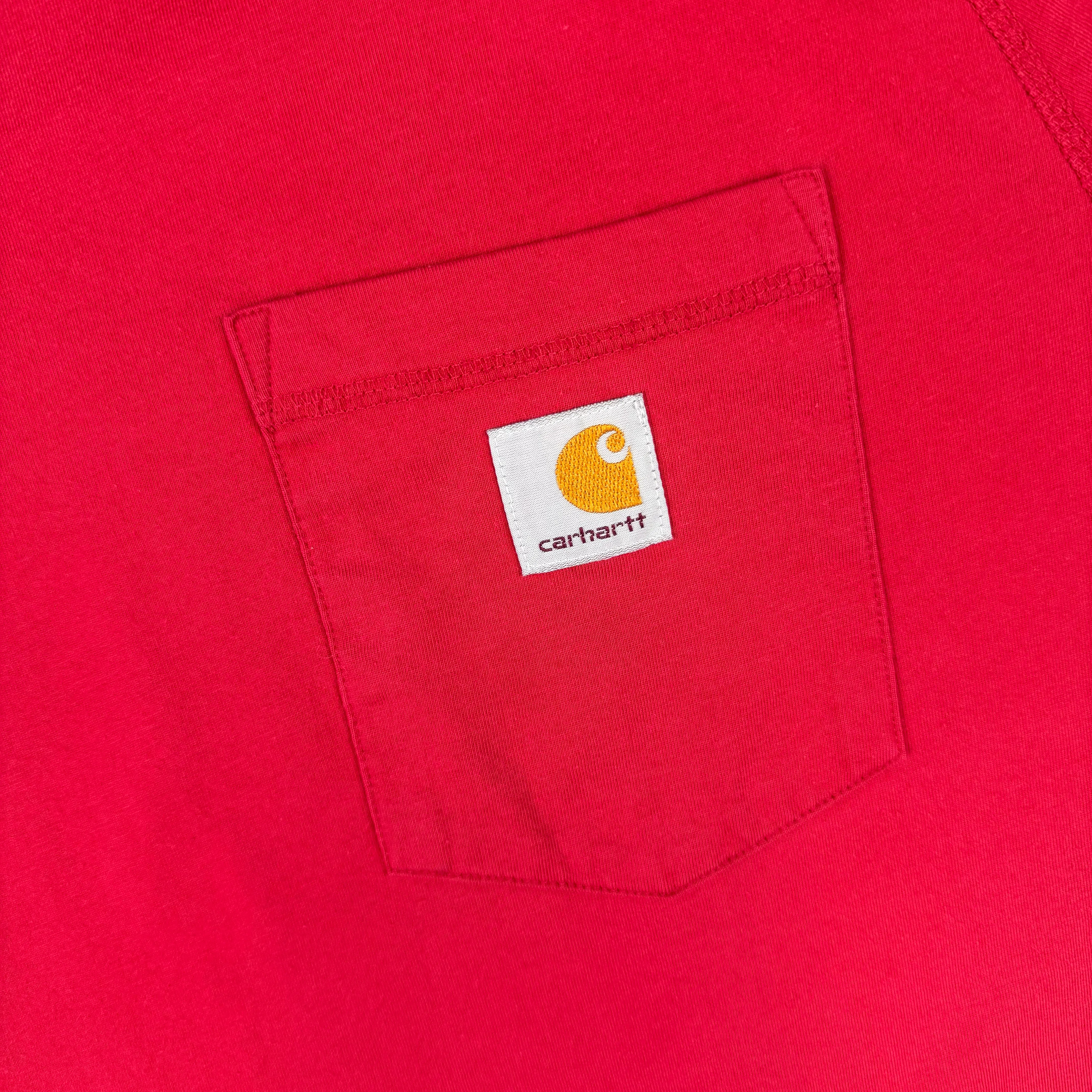 Carhartt Relaxed Fit Pocket T-shirt Red