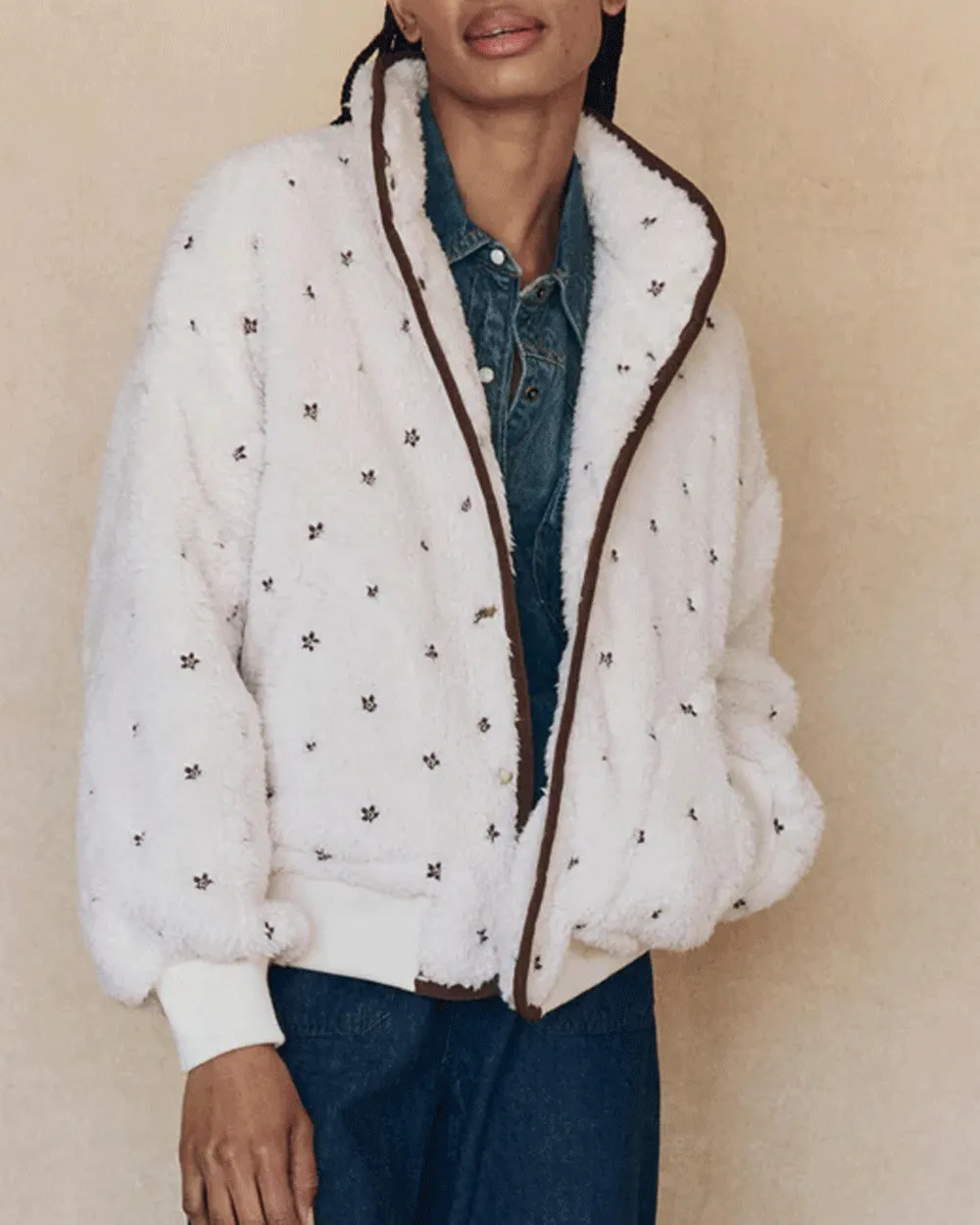 Cream Blackbird Jacket