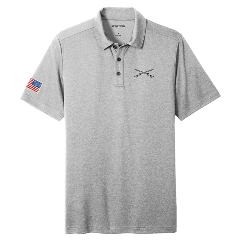 Crossed Rifles Performance Polo Shirt