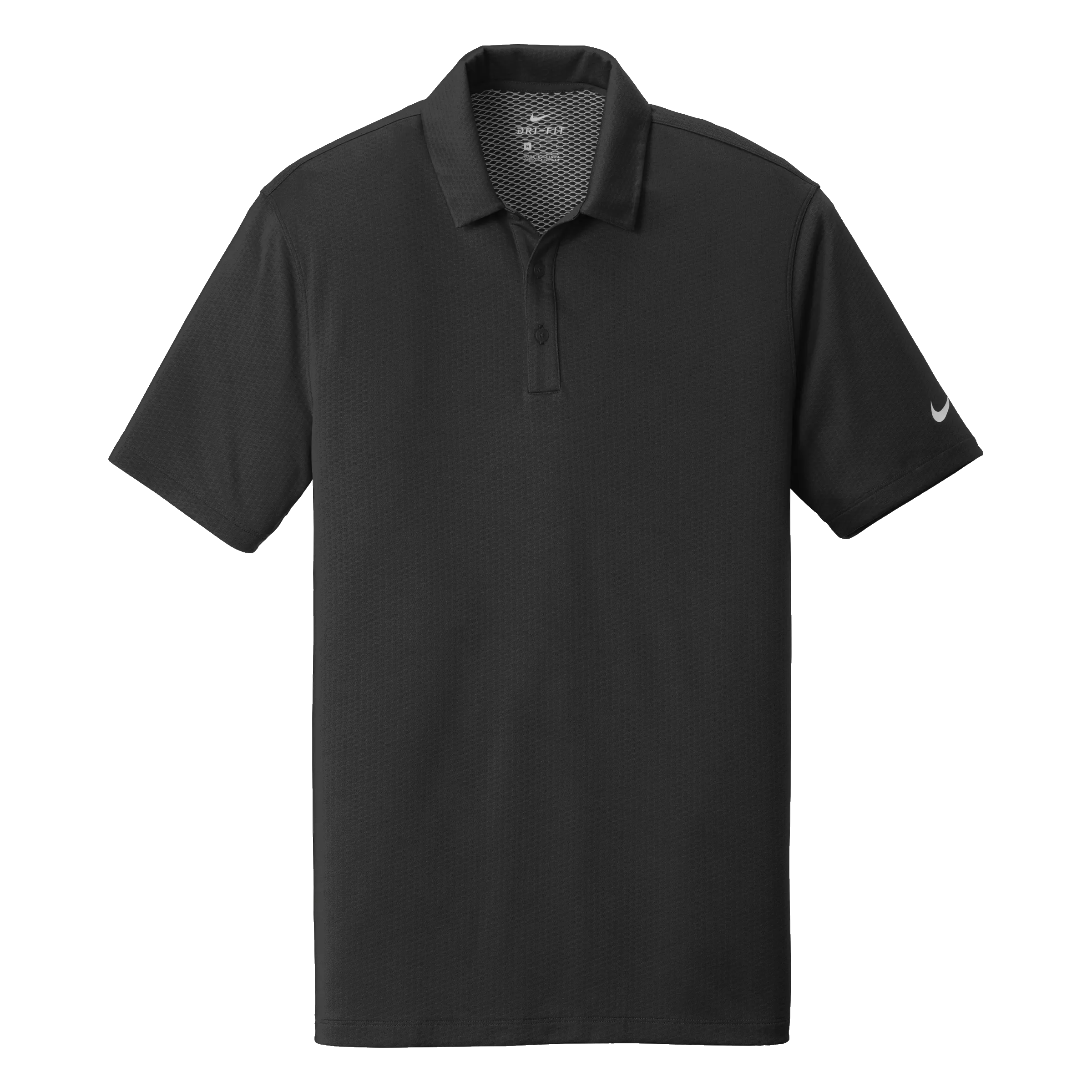 D1904M Mens Dri-FIT Hex Textured Polo