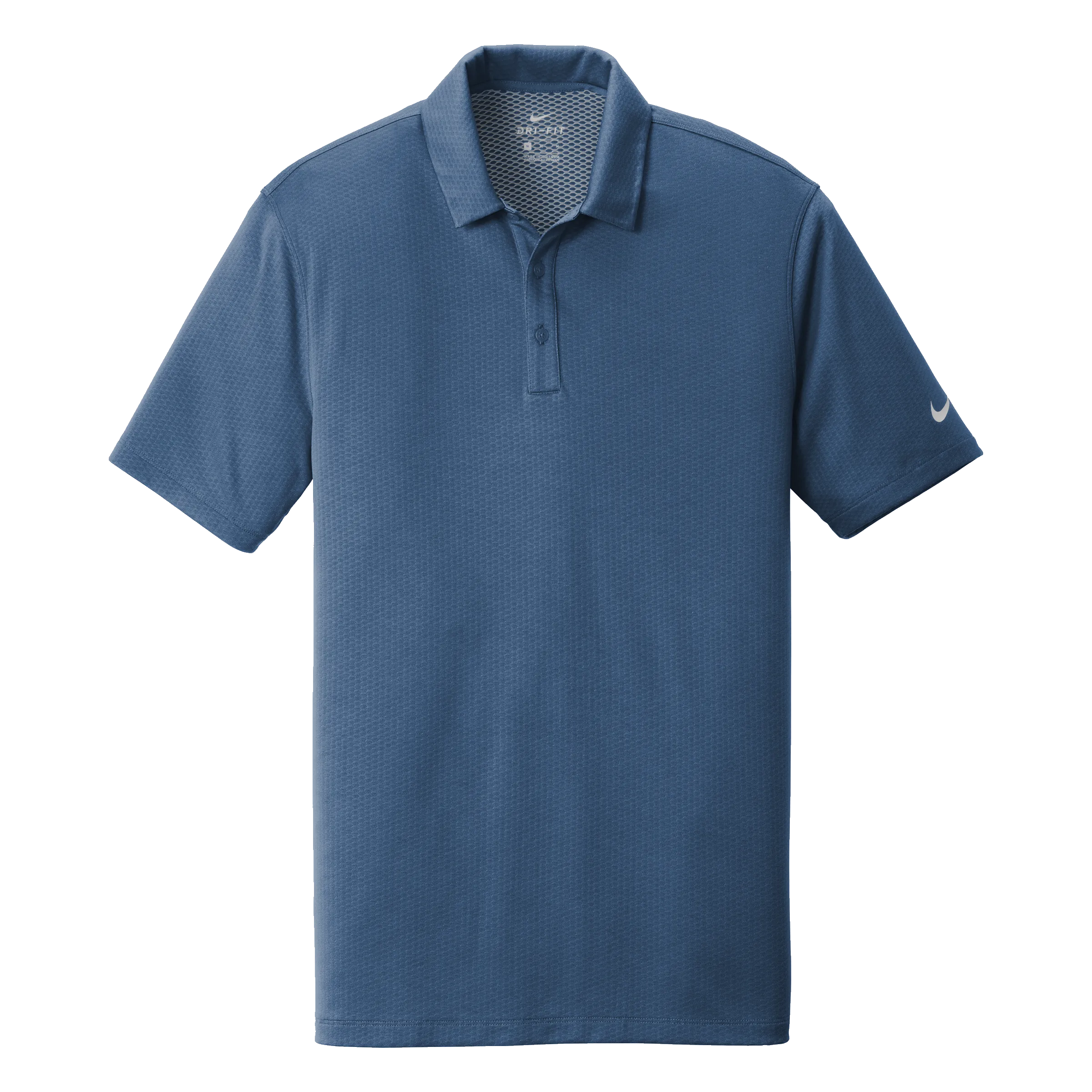 D1904M Mens Dri-FIT Hex Textured Polo