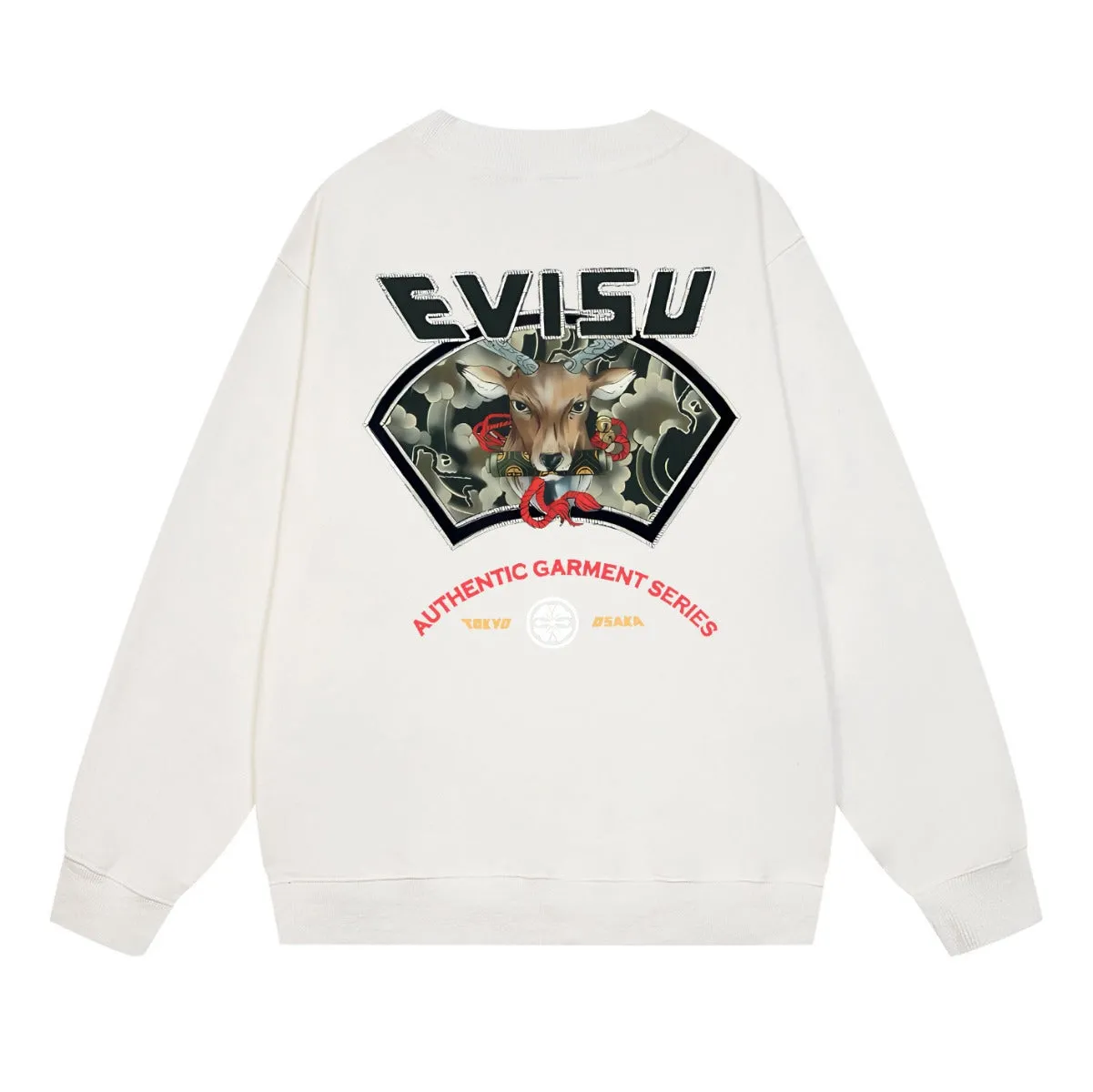 Evisu Sweatshirts Loose Sweatshirts Unisex