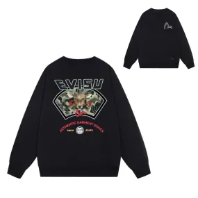 Evisu Sweatshirts Loose Sweatshirts Unisex