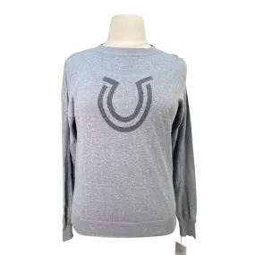 FitEq 'Horseshoe' Sweater in Grey - Women's Large