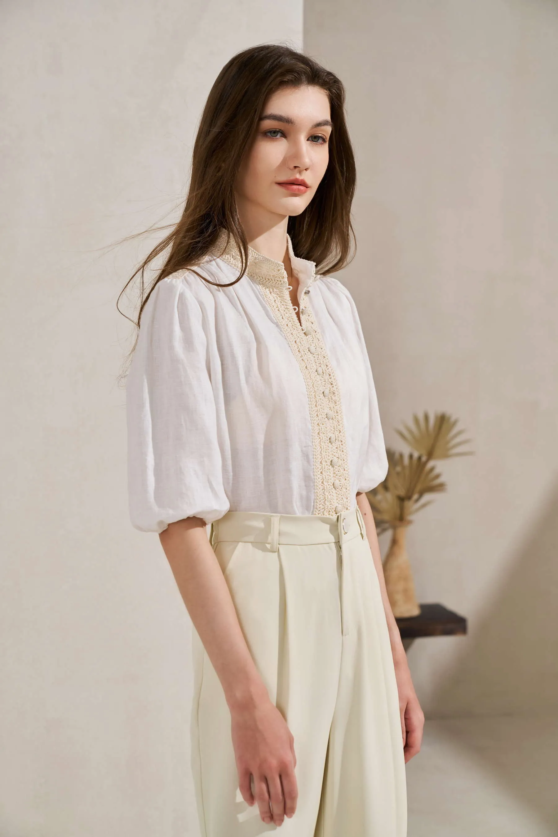 GDS Kaia Blouse | White