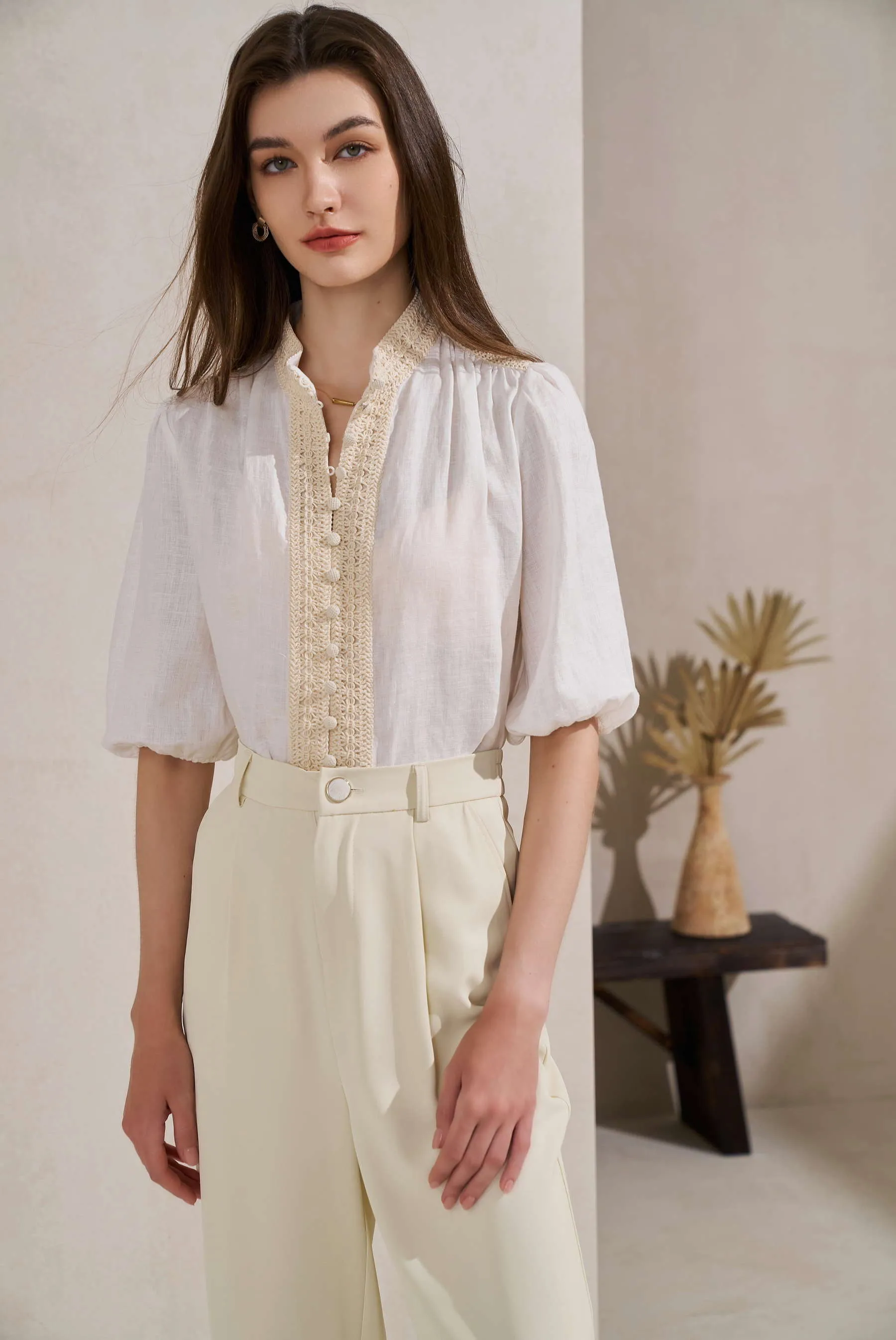 GDS Kaia Blouse | White