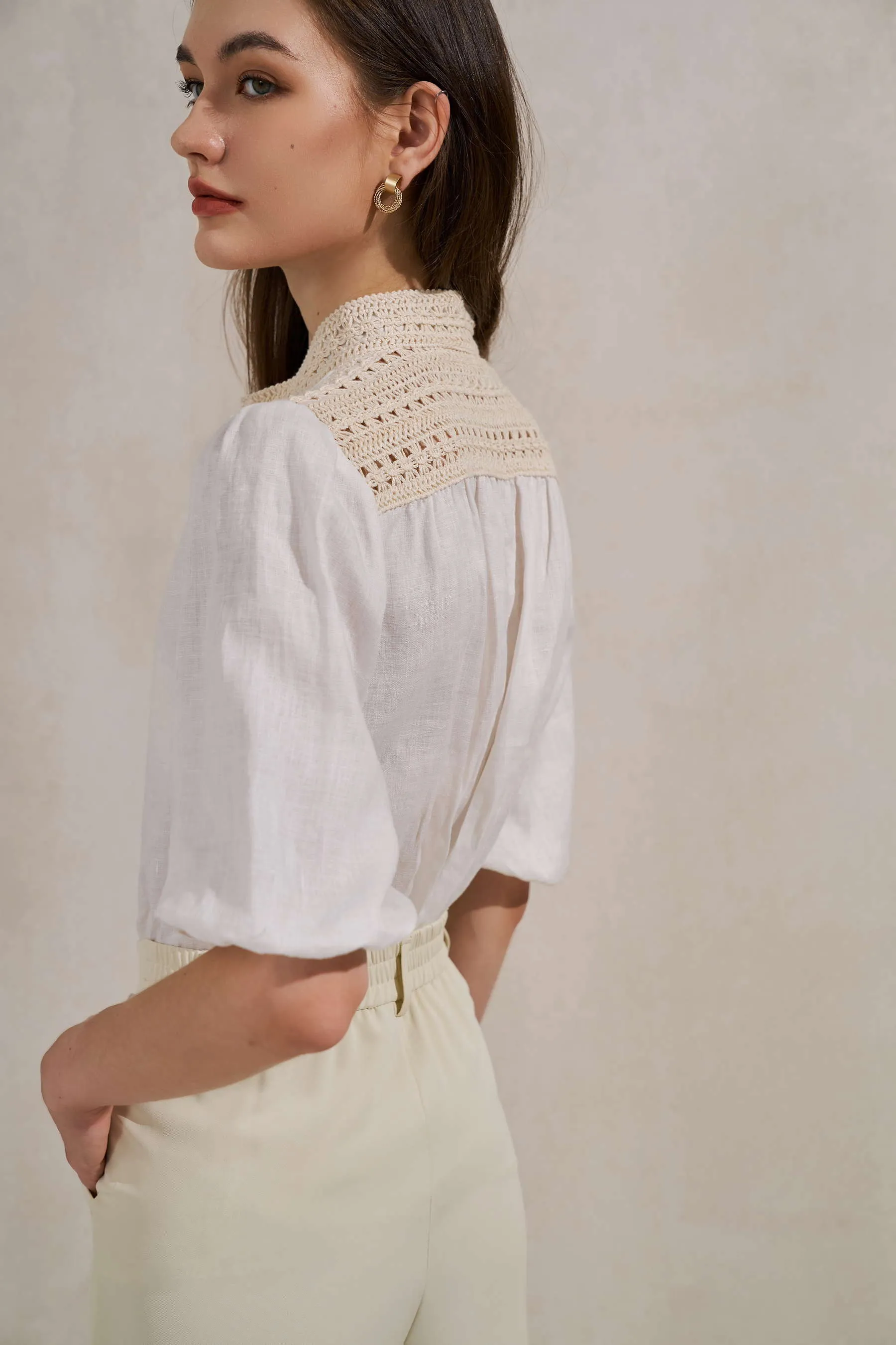 GDS Kaia Blouse | White