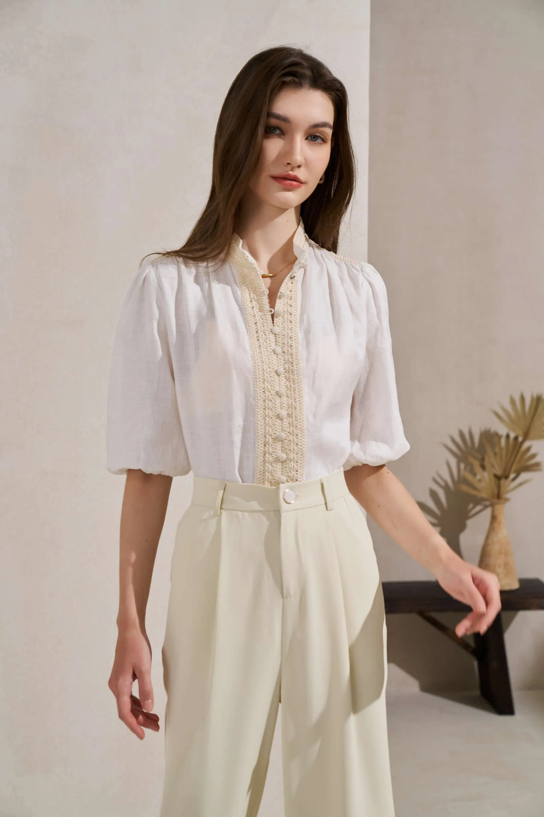 GDS Kaia Blouse | White