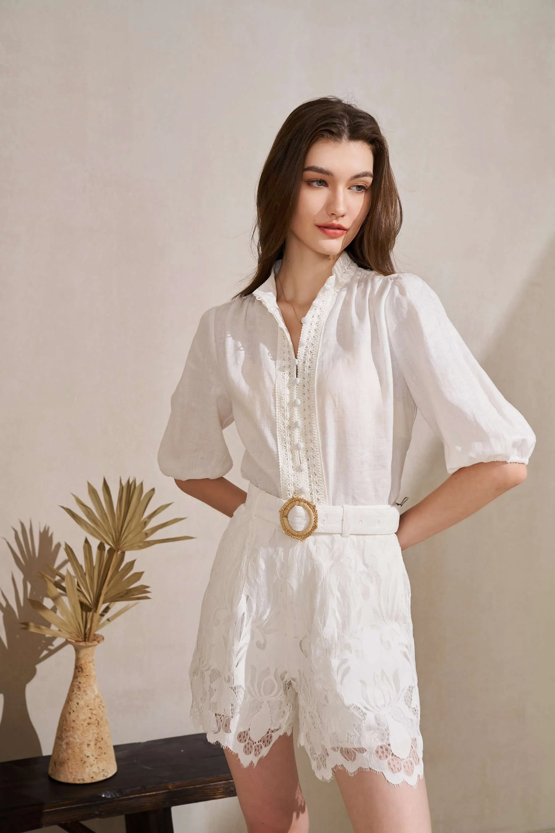 GDS Kaia Blouse | White