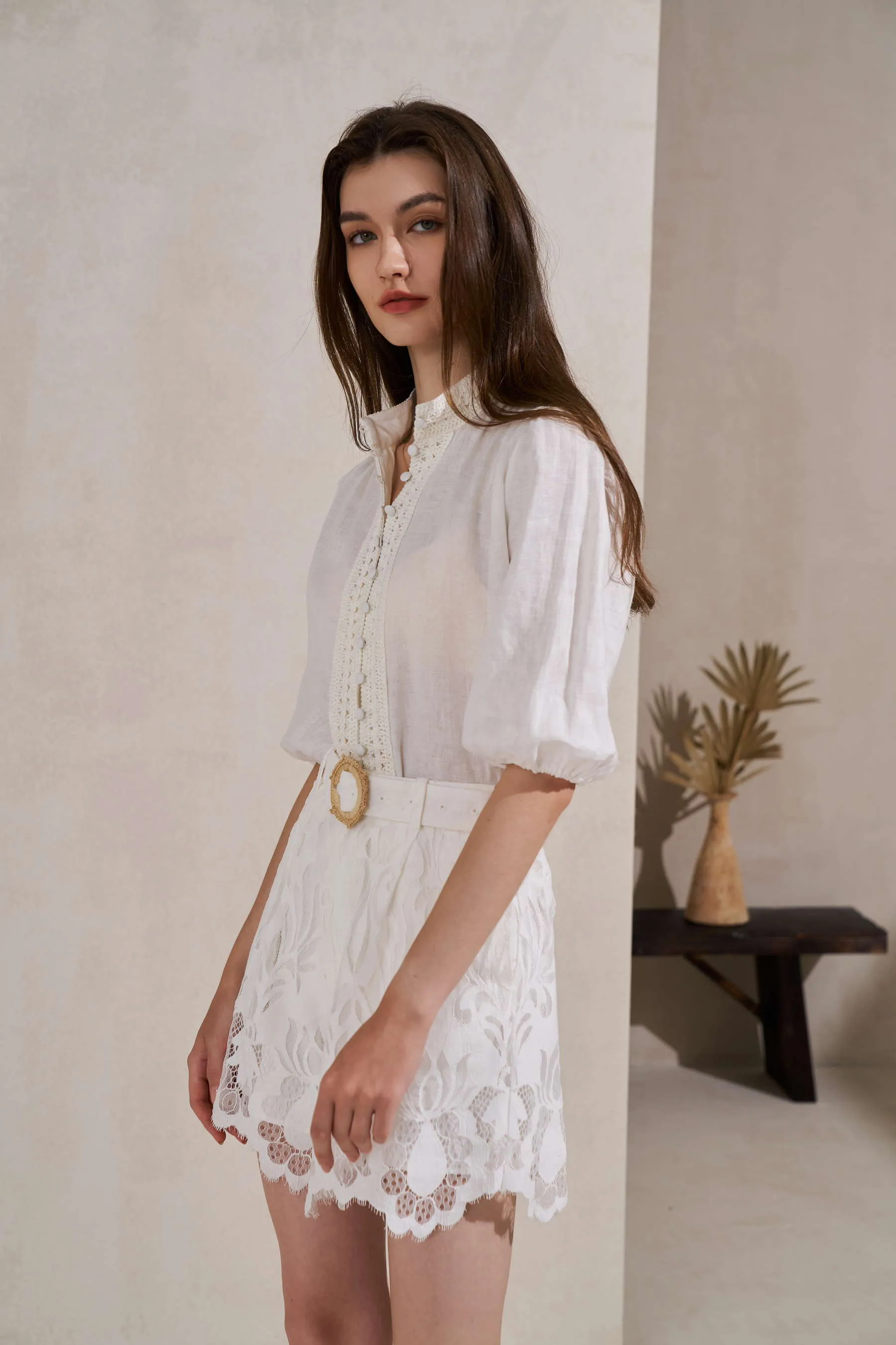 GDS Kaia Blouse | White