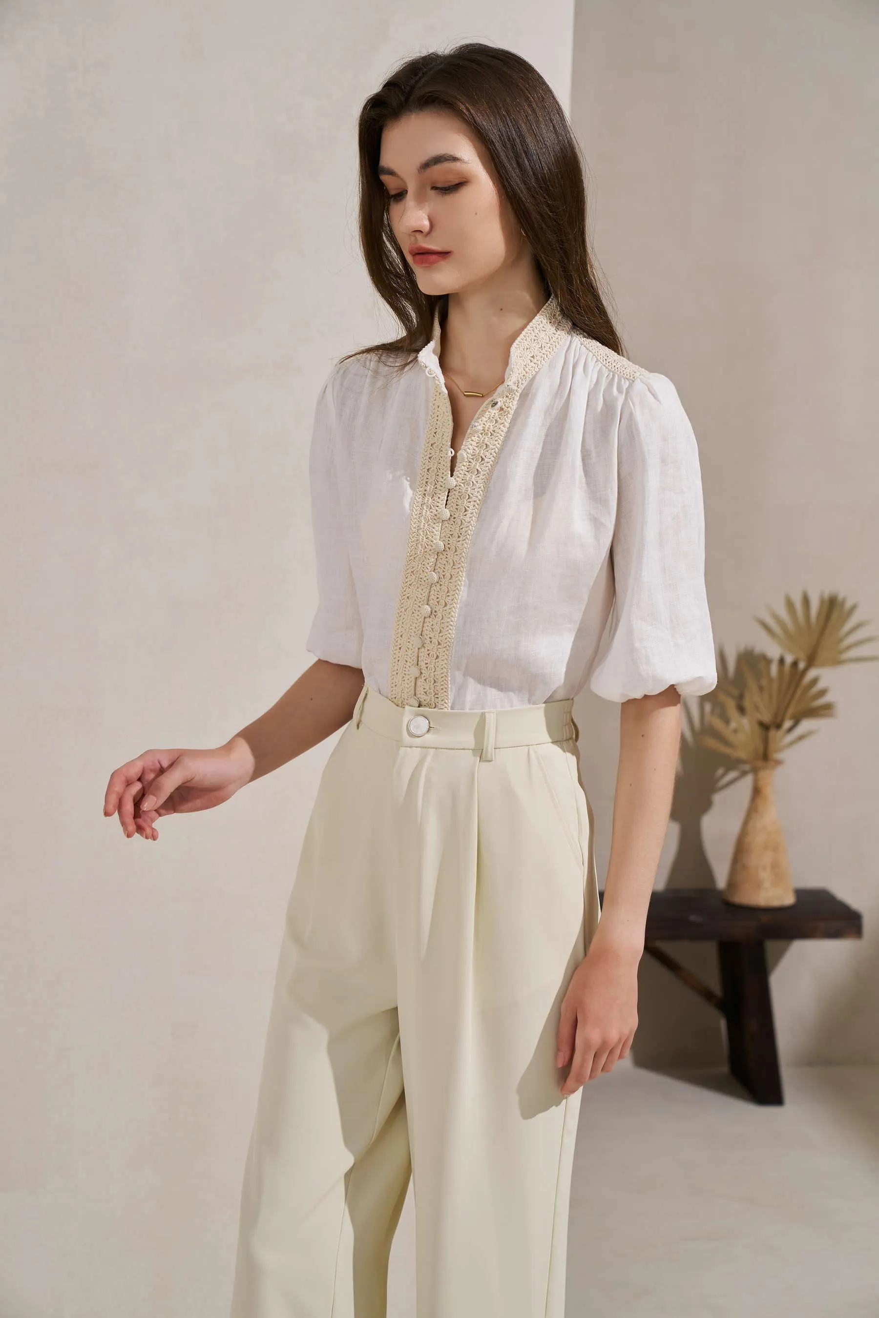 GDS Kaia Blouse | White