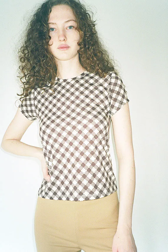 Gingham Grace Top