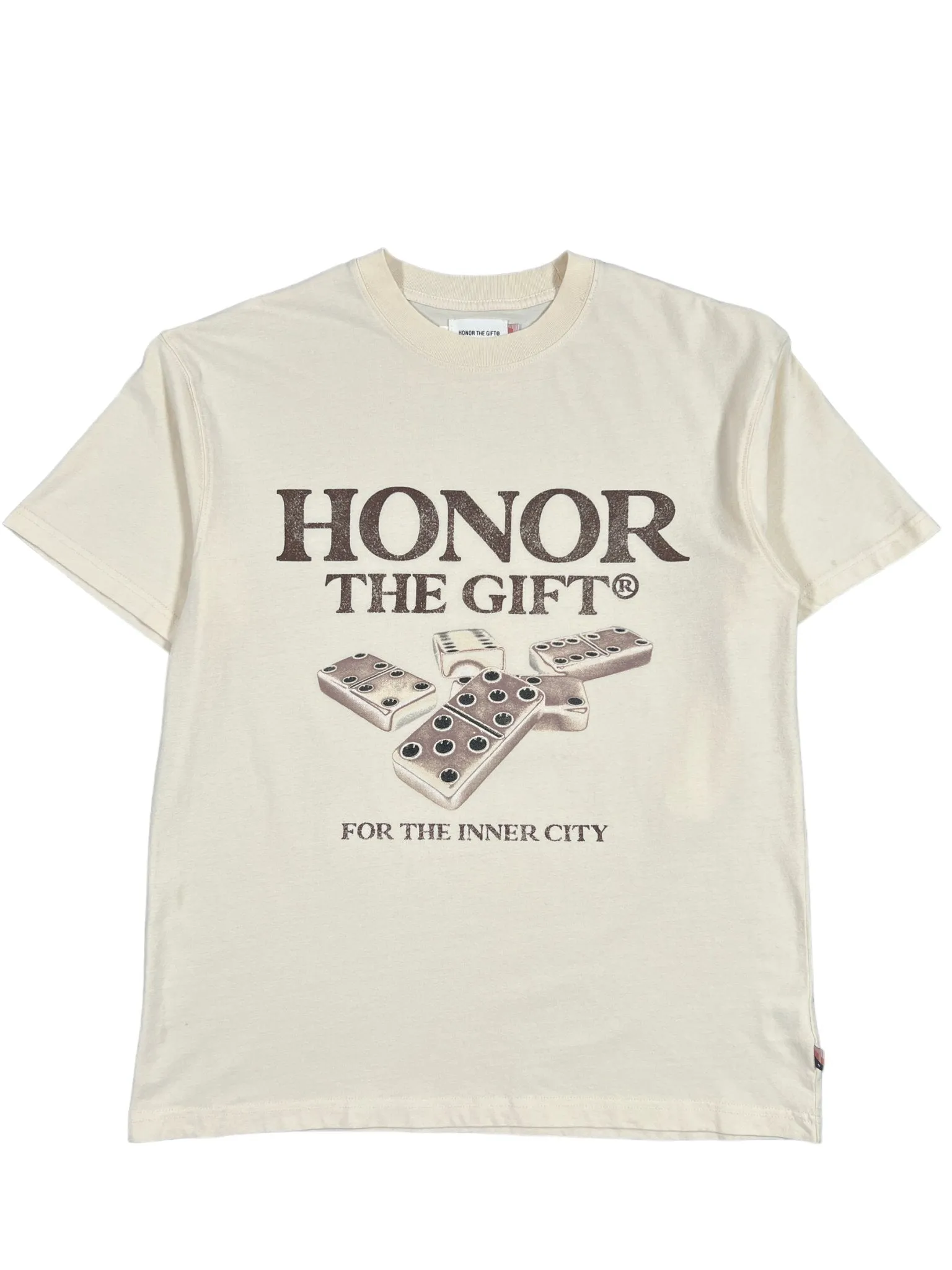 Honor The Gift Dominos Tee Bone