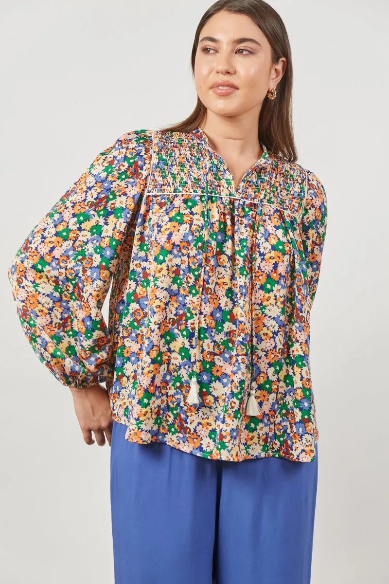 Isle Of Mine - Romance Blouse - Meadow Bloom