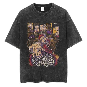 [KUJO] "Force" Vintage Oversized T Shirt