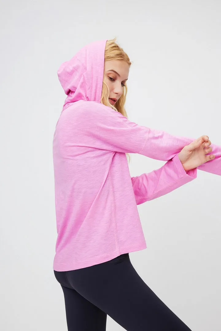 Lightweight Hooded Workout Sweatshirt