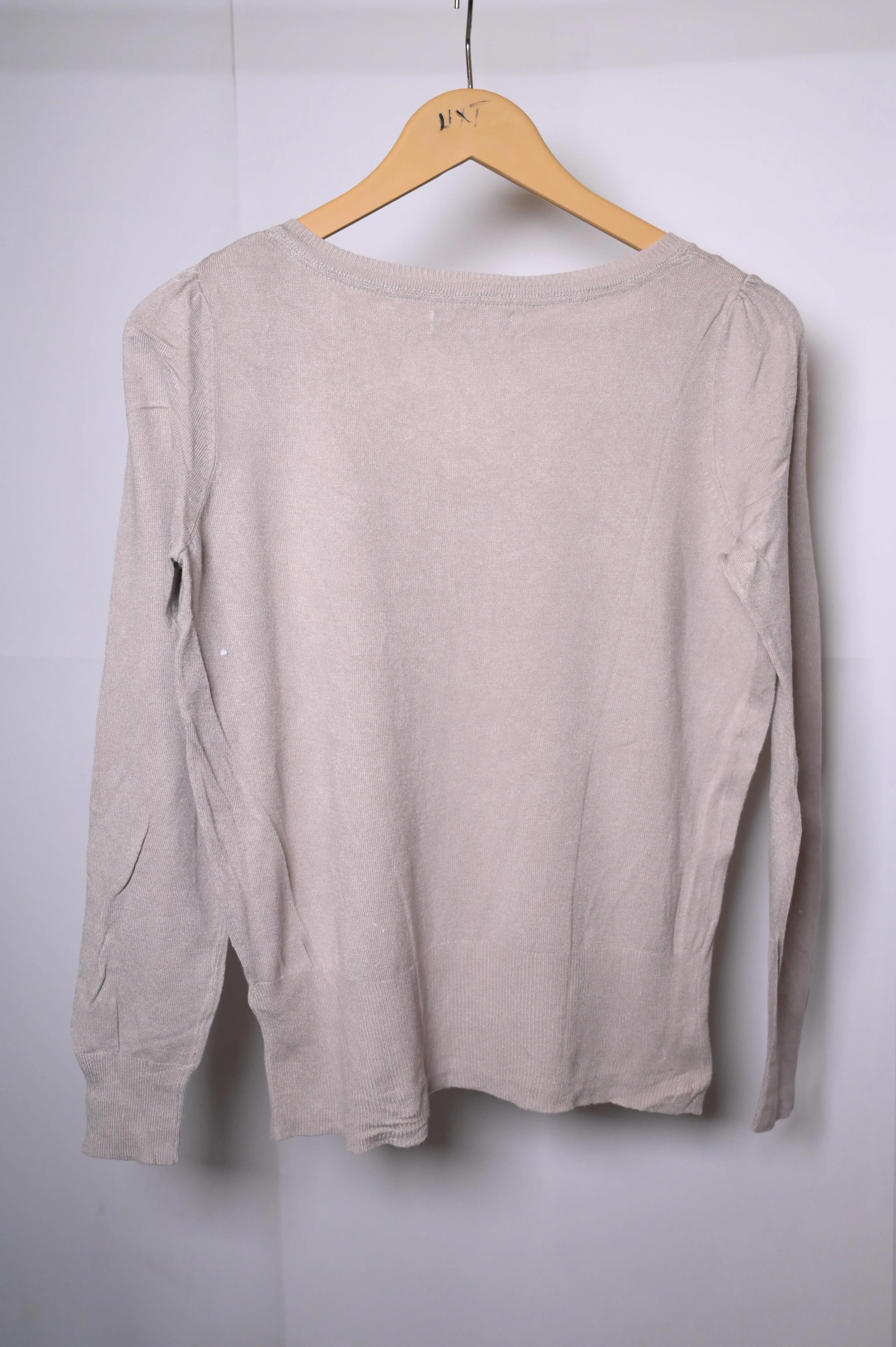 Limited Collection Cream Blouse - Large