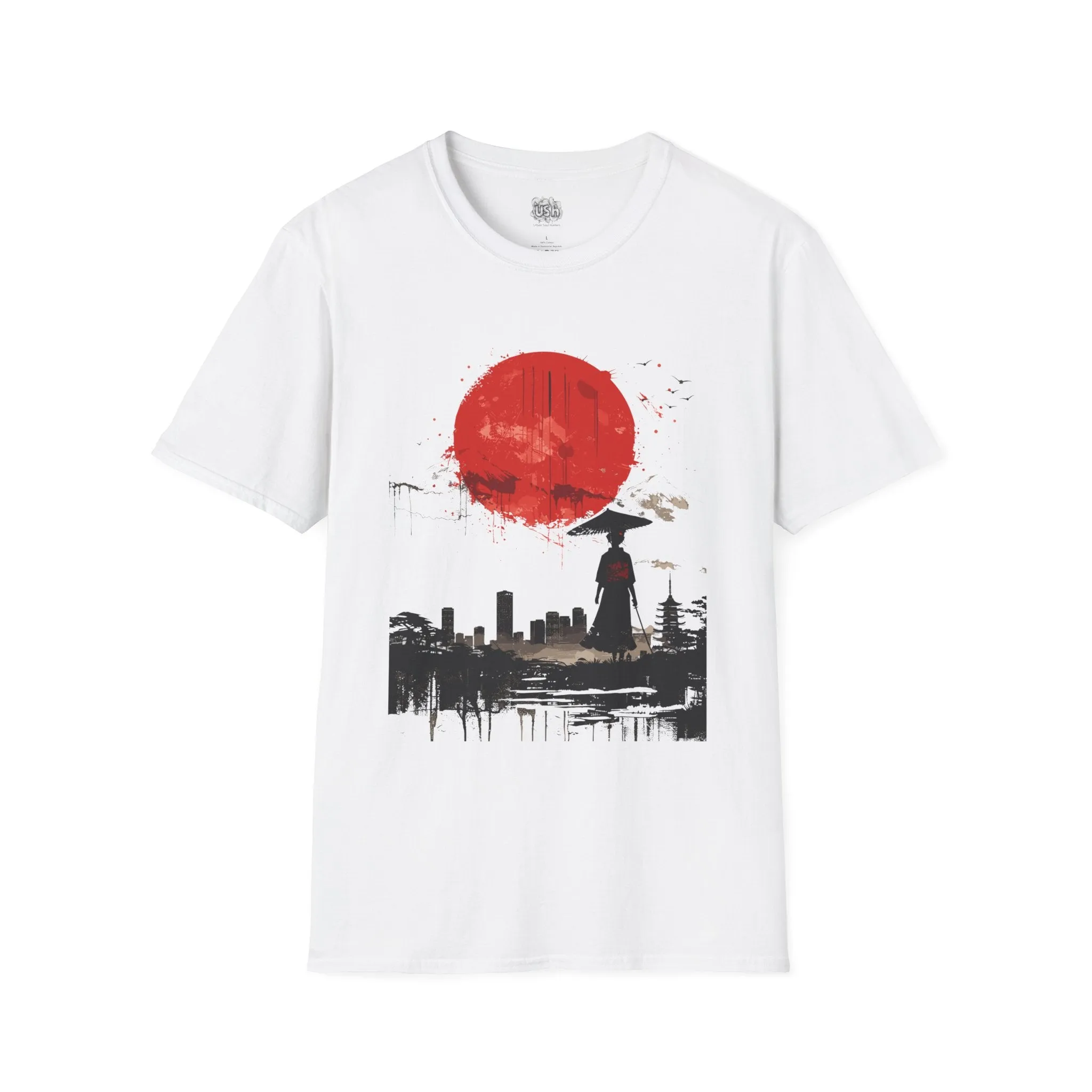 Manga Anime Sun City Graphic T-Shirt