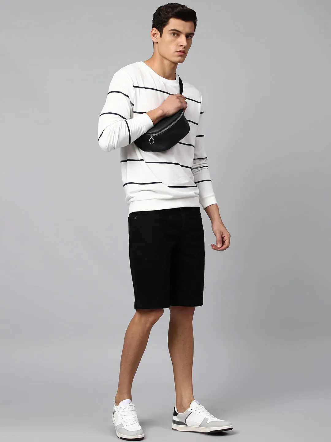 Men's Long-Sleeve Sweatshirt - Lightweight Casual Winterwear