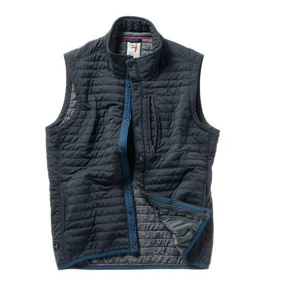 Men's Relwen Windzip Vest in Midnight