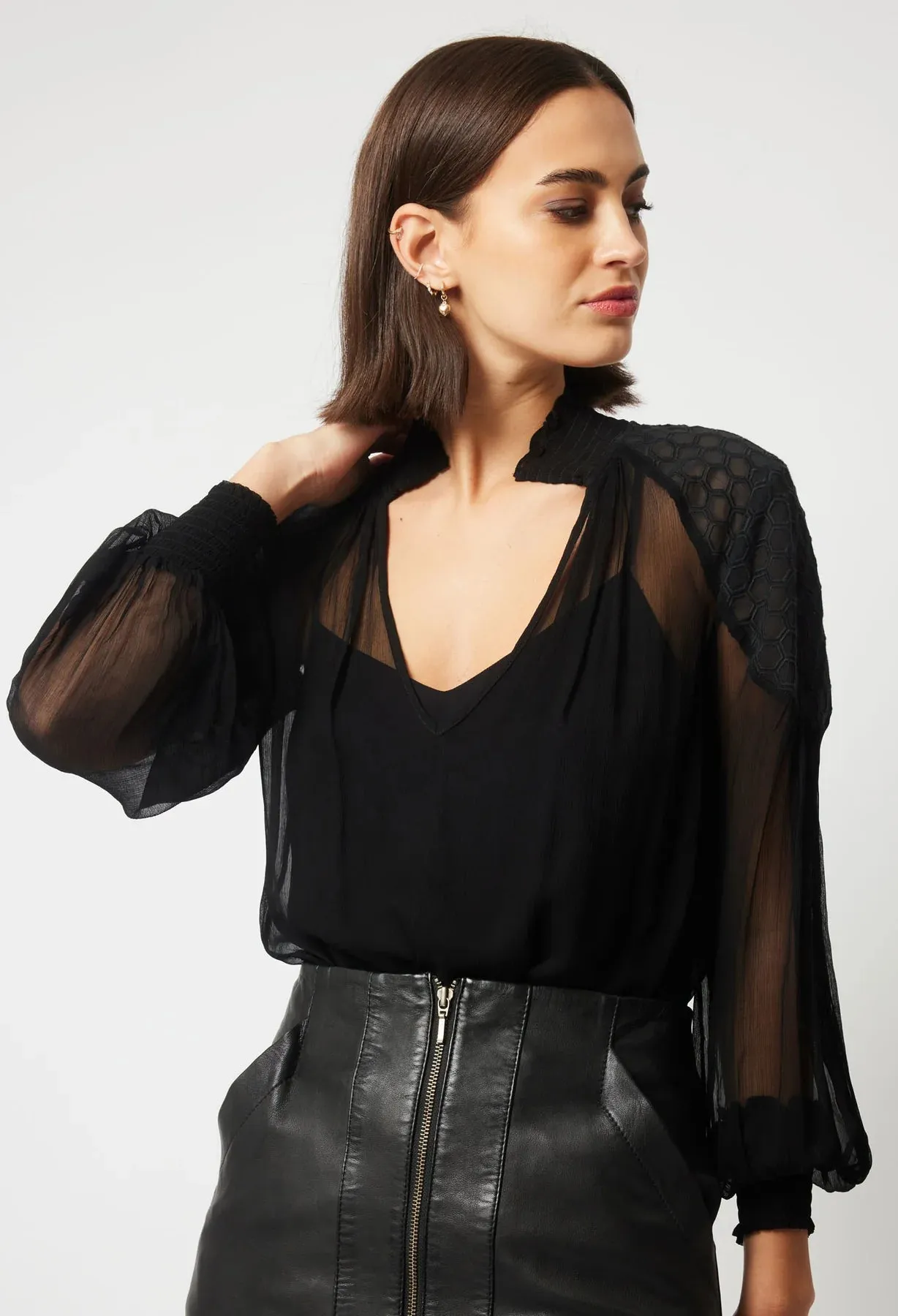 Phoenix Viscose Chiffon Blouse