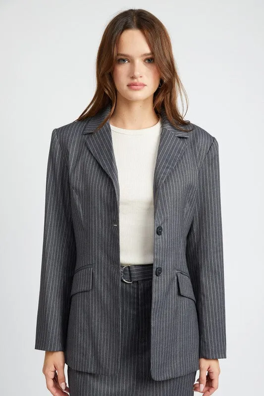 Pin Striped Blazer