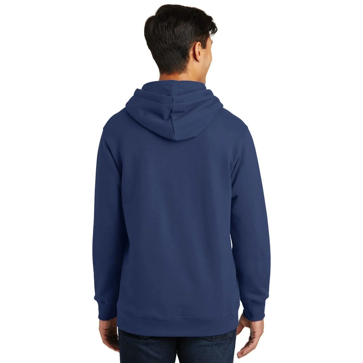 Port & Company Men's Team Navy Fan Favorite Fleece Pullover Hooded Sweatshirt