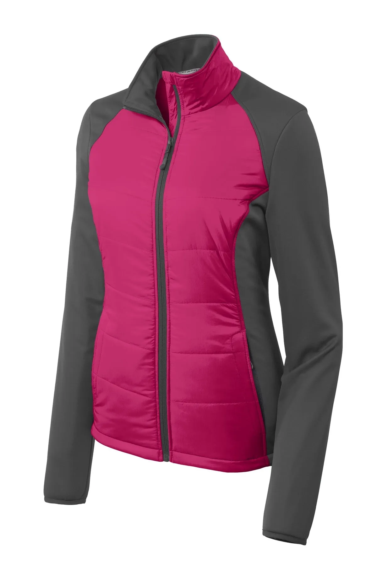 Port Authority Ladies Hybrid Soft Shell Jacket. L787