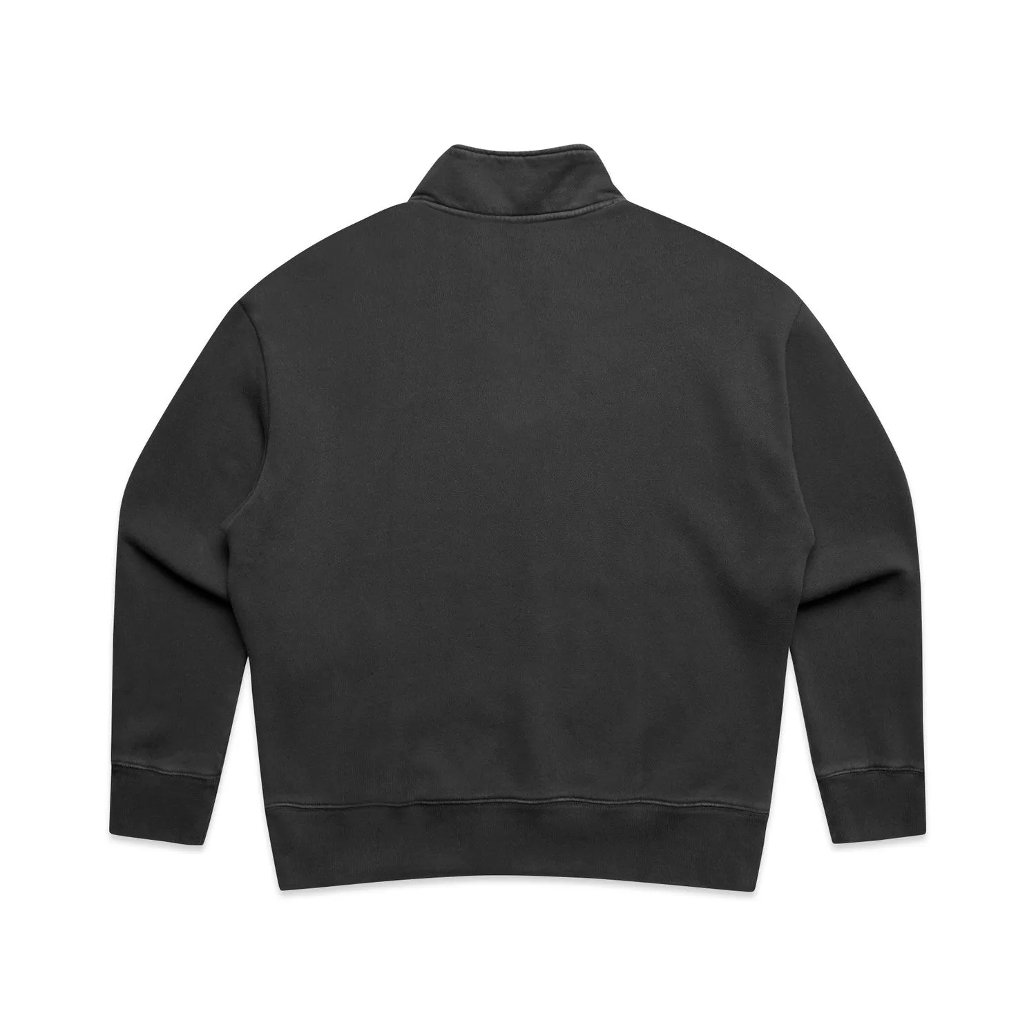 Quarter Zip Fleece (Womens) - Faded Black