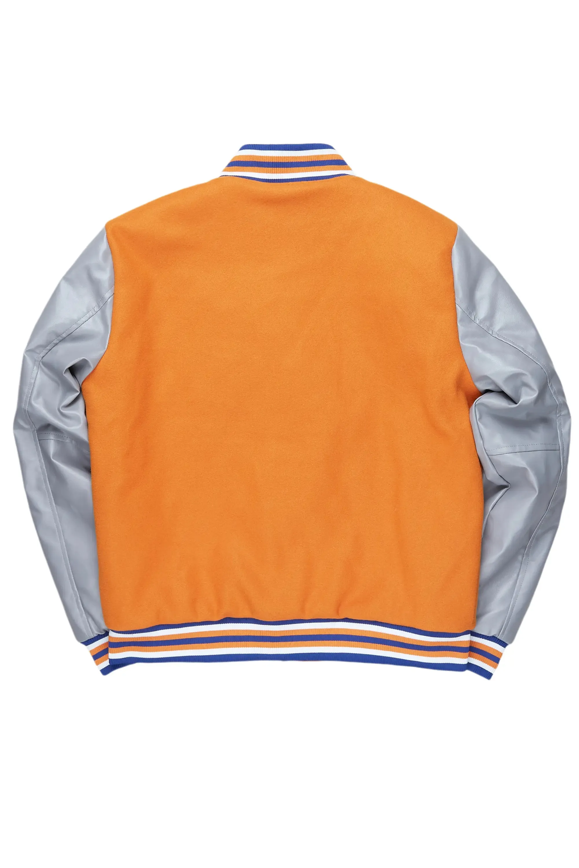 Shexter Orange Varsity Jacket