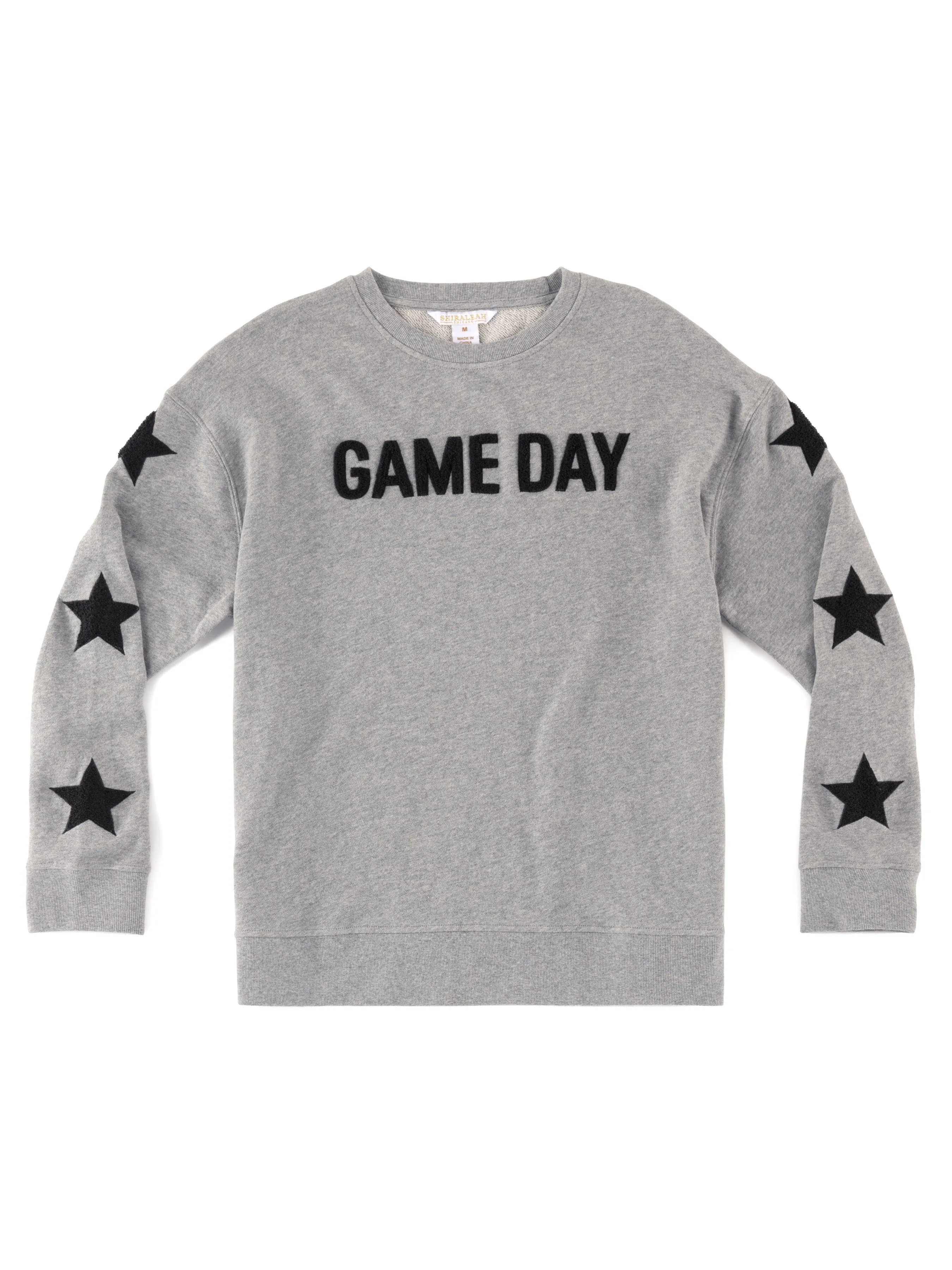 Shiraleah "Game Day" Sweatshirt, Smoke