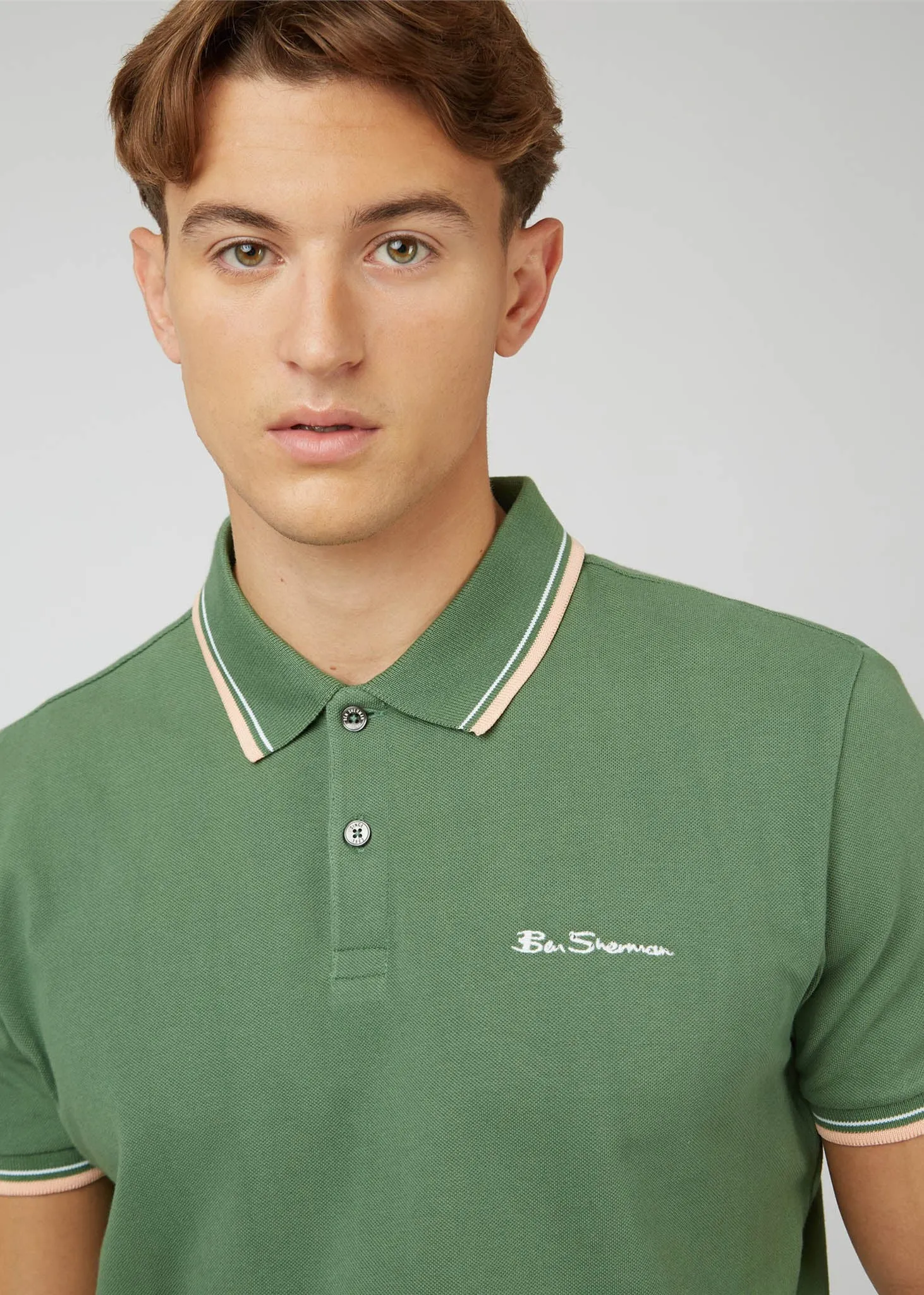 Signature polo - rich fern