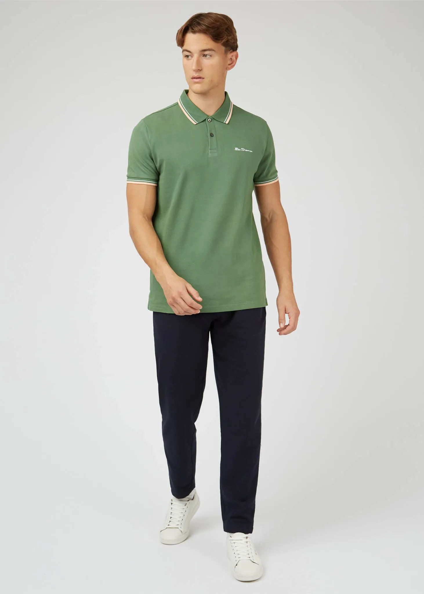 Signature polo - rich fern