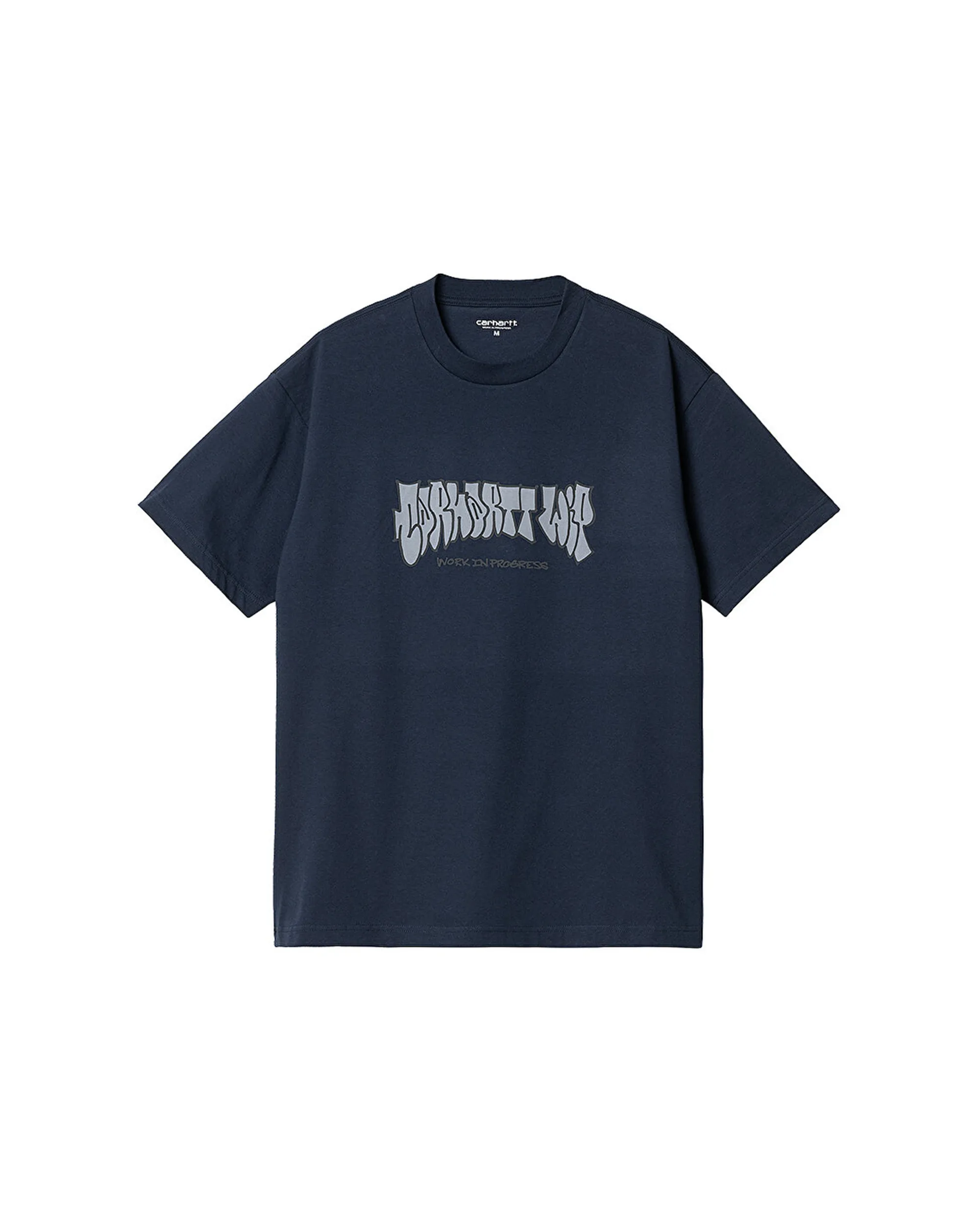 S/S Throw Up T-Shirt - Blue