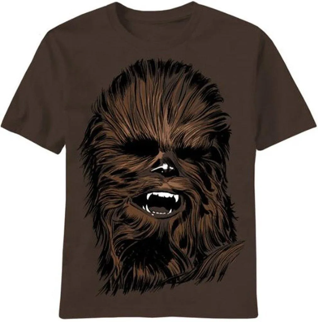 Star Wars Chewbacca Chewy Face T-shirt