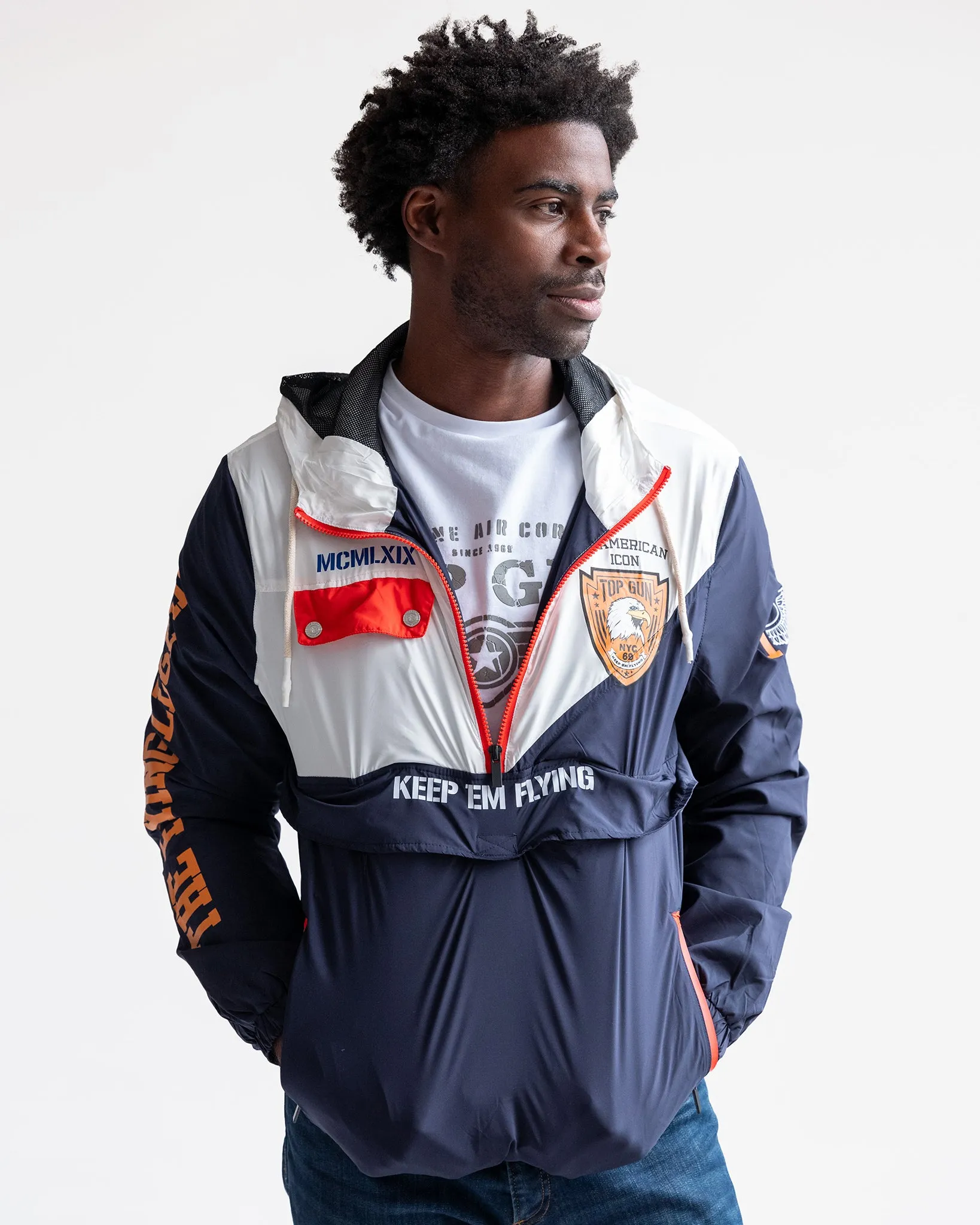 TOP GUN® 'THE FLYING LEGEND' ANORAK'