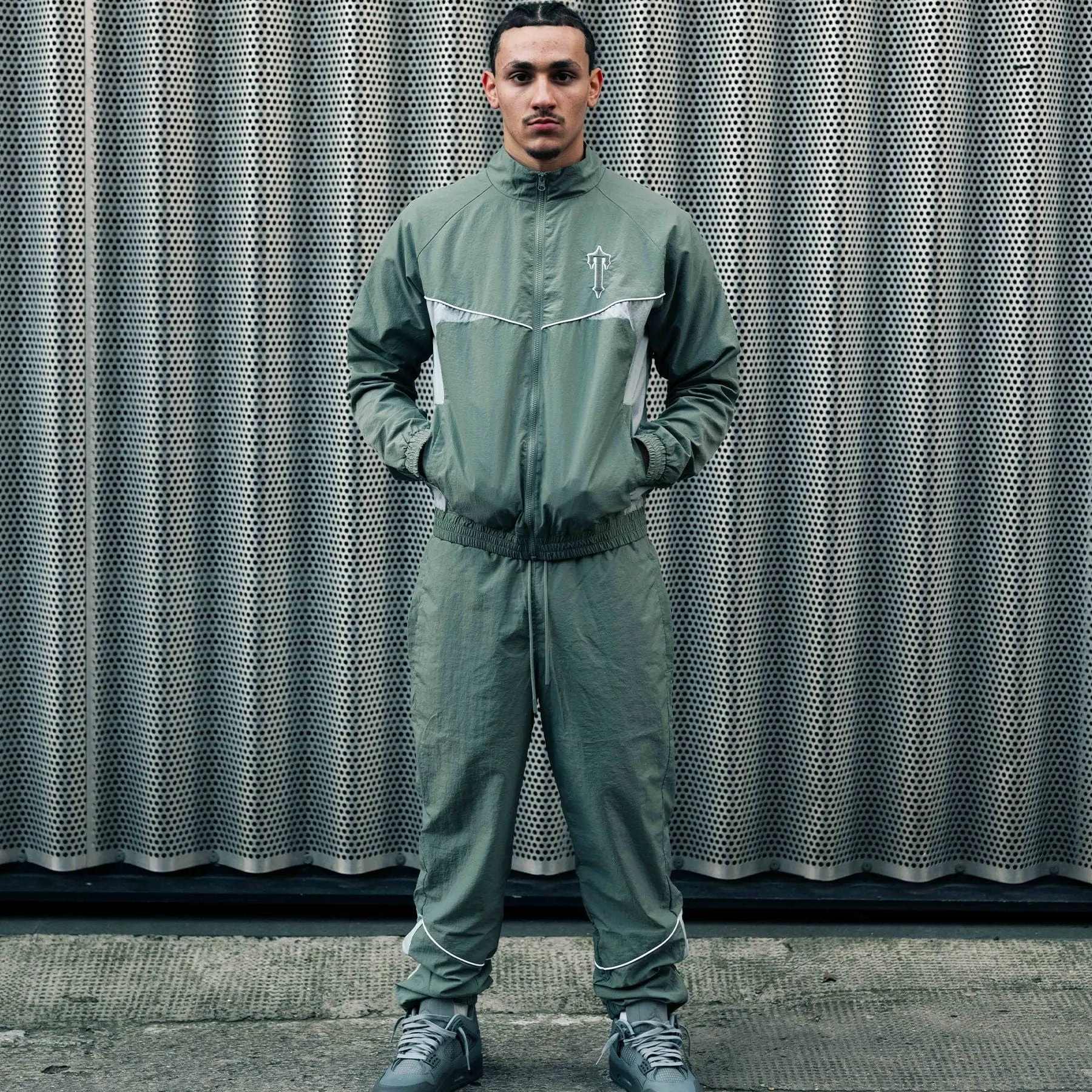 Trapstar Irongate Shell Tracksuit 'Khaki'