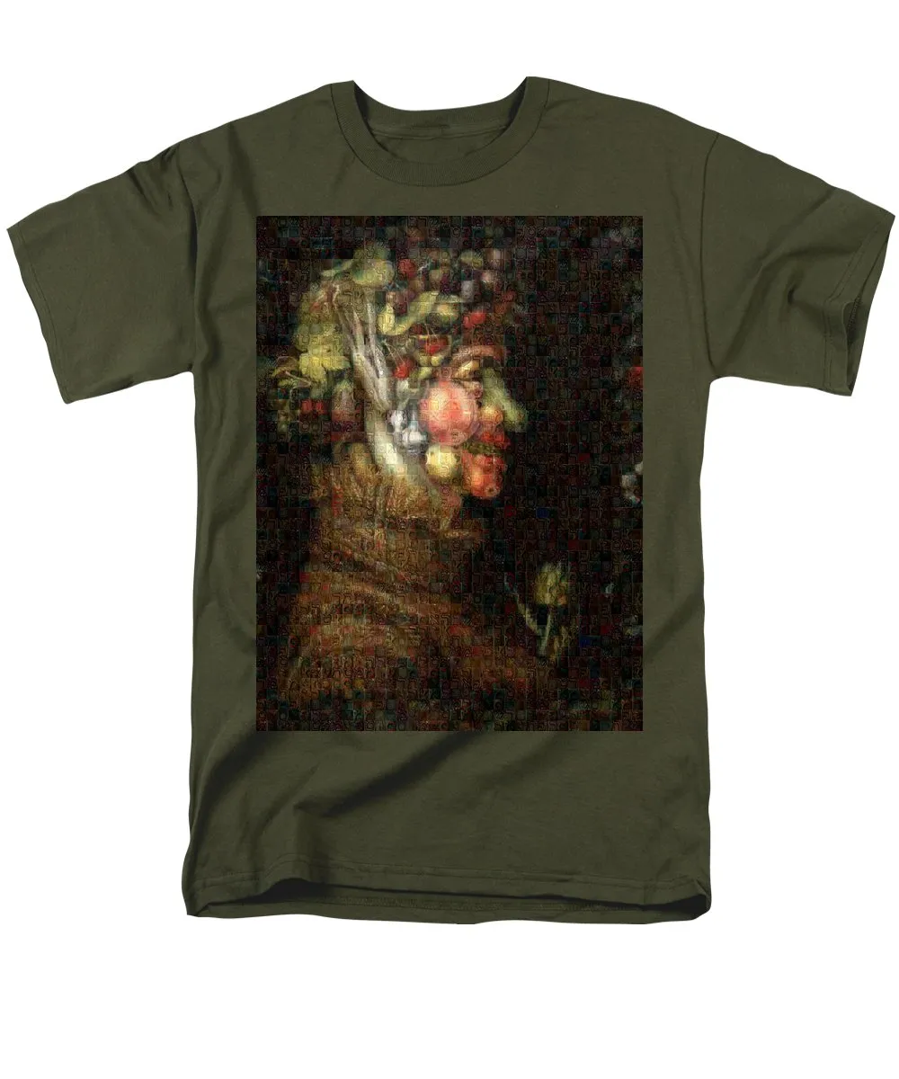 Tribute to Arcimboldo - 2 - Men's T-Shirt  (Regular Fit)