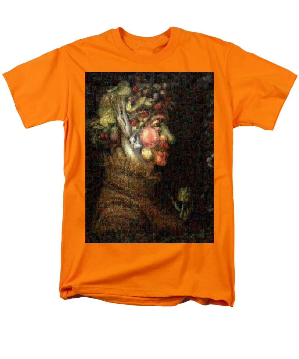 Tribute to Arcimboldo - 2 - Men's T-Shirt  (Regular Fit)