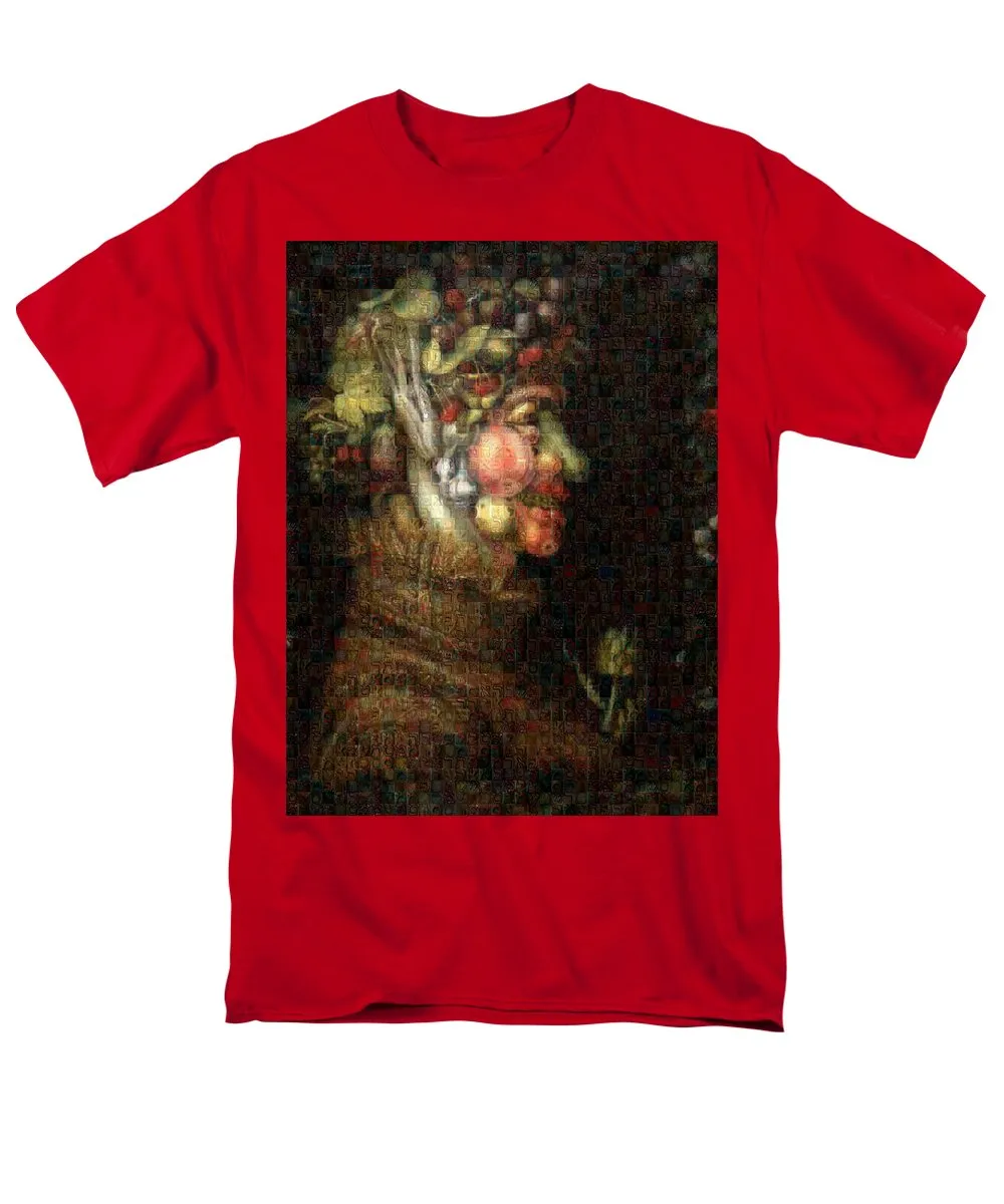 Tribute to Arcimboldo - 2 - Men's T-Shirt  (Regular Fit)