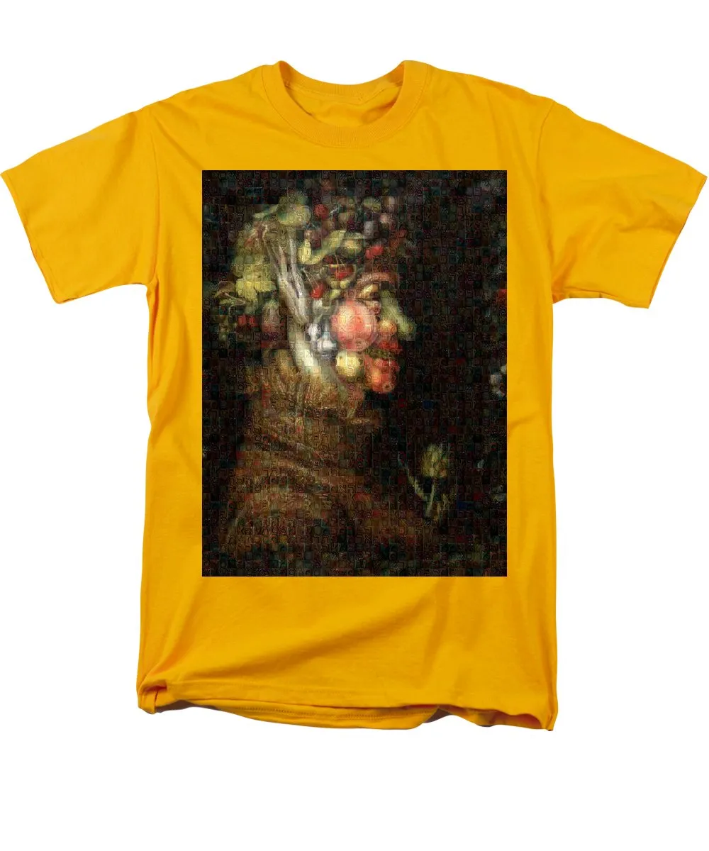 Tribute to Arcimboldo - 2 - Men's T-Shirt  (Regular Fit)