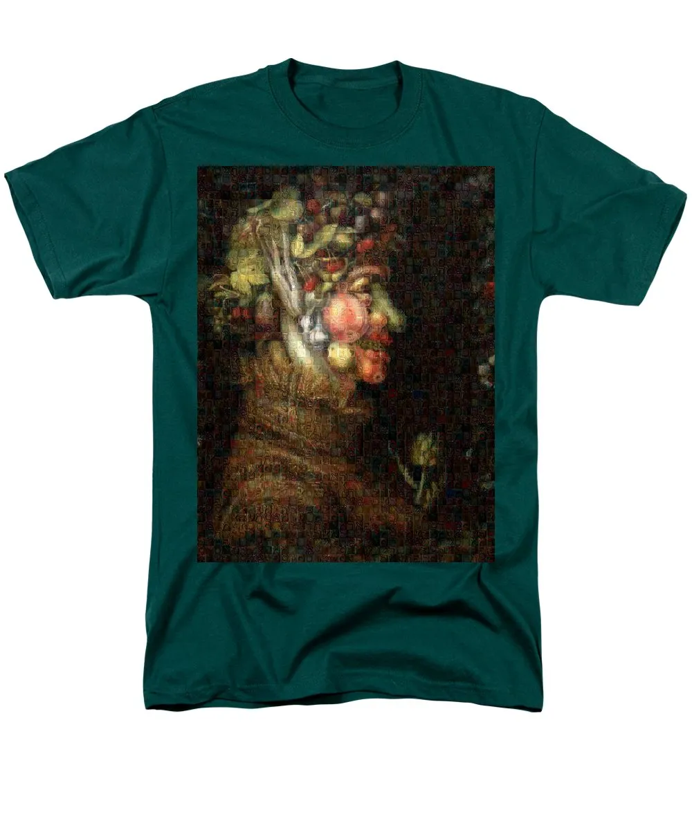 Tribute to Arcimboldo - 2 - Men's T-Shirt  (Regular Fit)