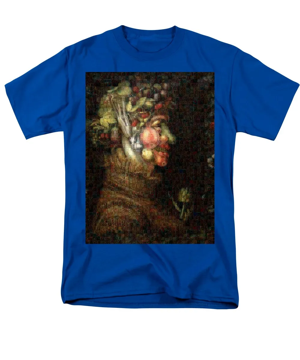 Tribute to Arcimboldo - 2 - Men's T-Shirt  (Regular Fit)